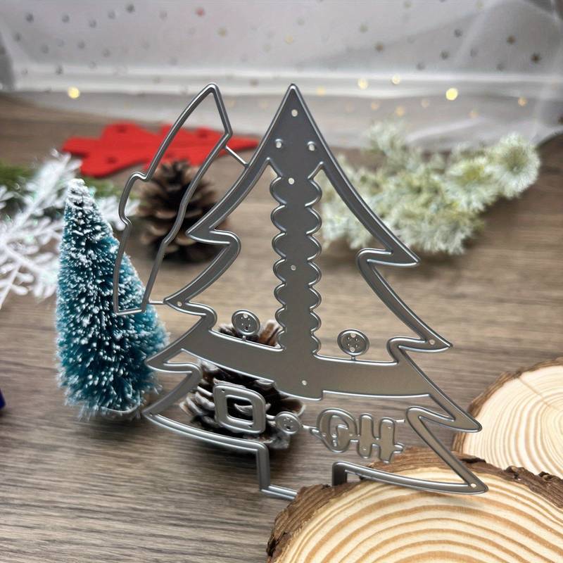 Fustella Metallica Babbo Natale: Per Biglietti Di Natale Fai Da Te Che Lasciano A Bocca Aperta (9,3 X 7,1 Cm)