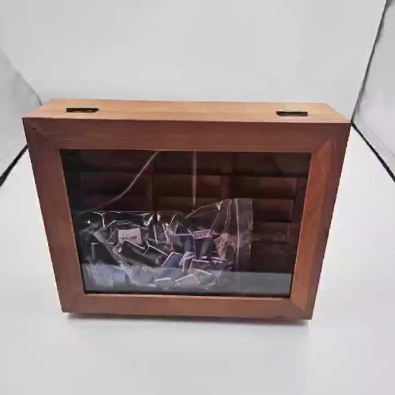 Teksome Librería En Miniatura De Madera Con 200 Libros – Estante De Escritorio Para Aliviar El Estrés Y Decorar
