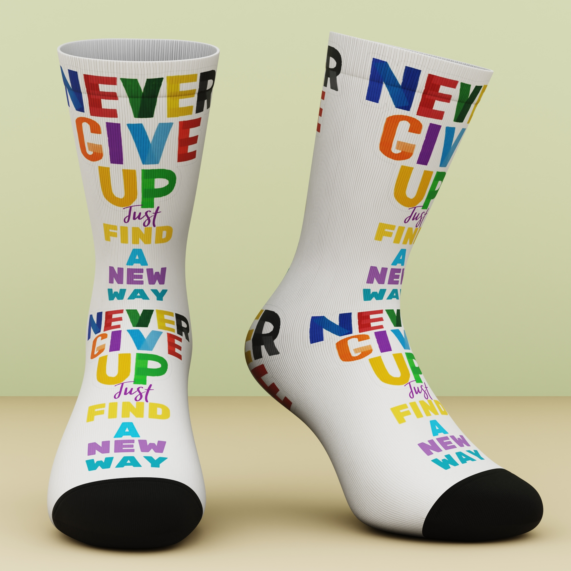TEMU 1 Pair Of Unisex Socks, Fun Patterns, Fashionable For Outdoor Sports, Comfortable And Breathable, Suitable For , Sock Gift, 3d Digital Printing