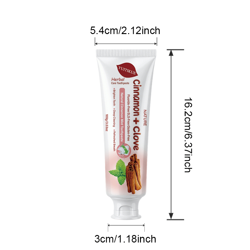 Cinnamon, Clove & Mint 3-in-1 Ultra Bright Toothpaste