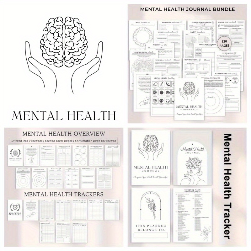 

1pc Mental Bundle - Your , - Gift , English Language, Paper Material