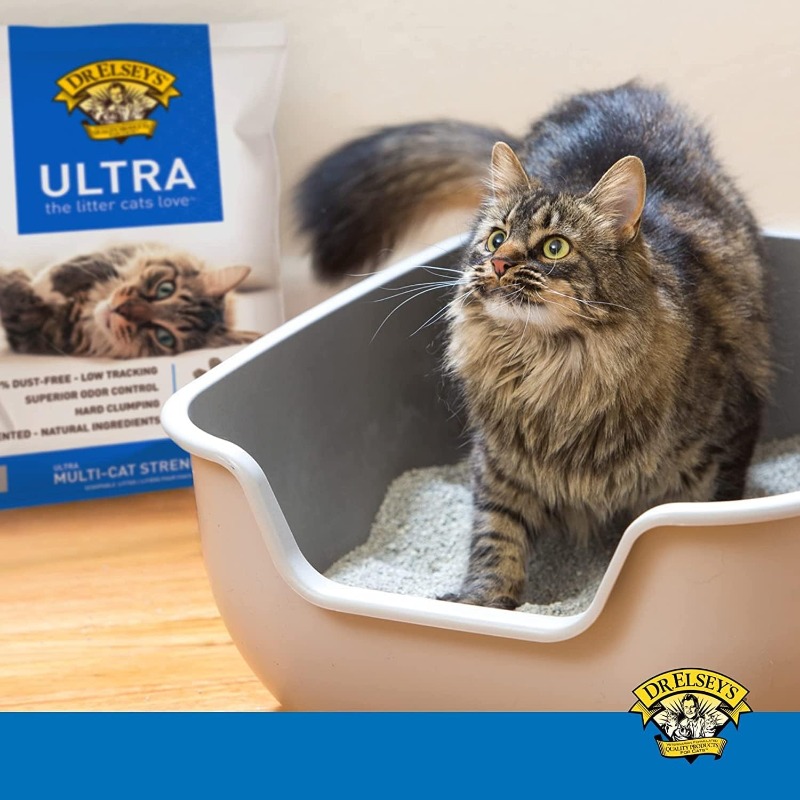Dr. Elsey'S Ultra Premium Clumping Cat Litter 18 Lb/ 8. 16 Kg Pack May Vary