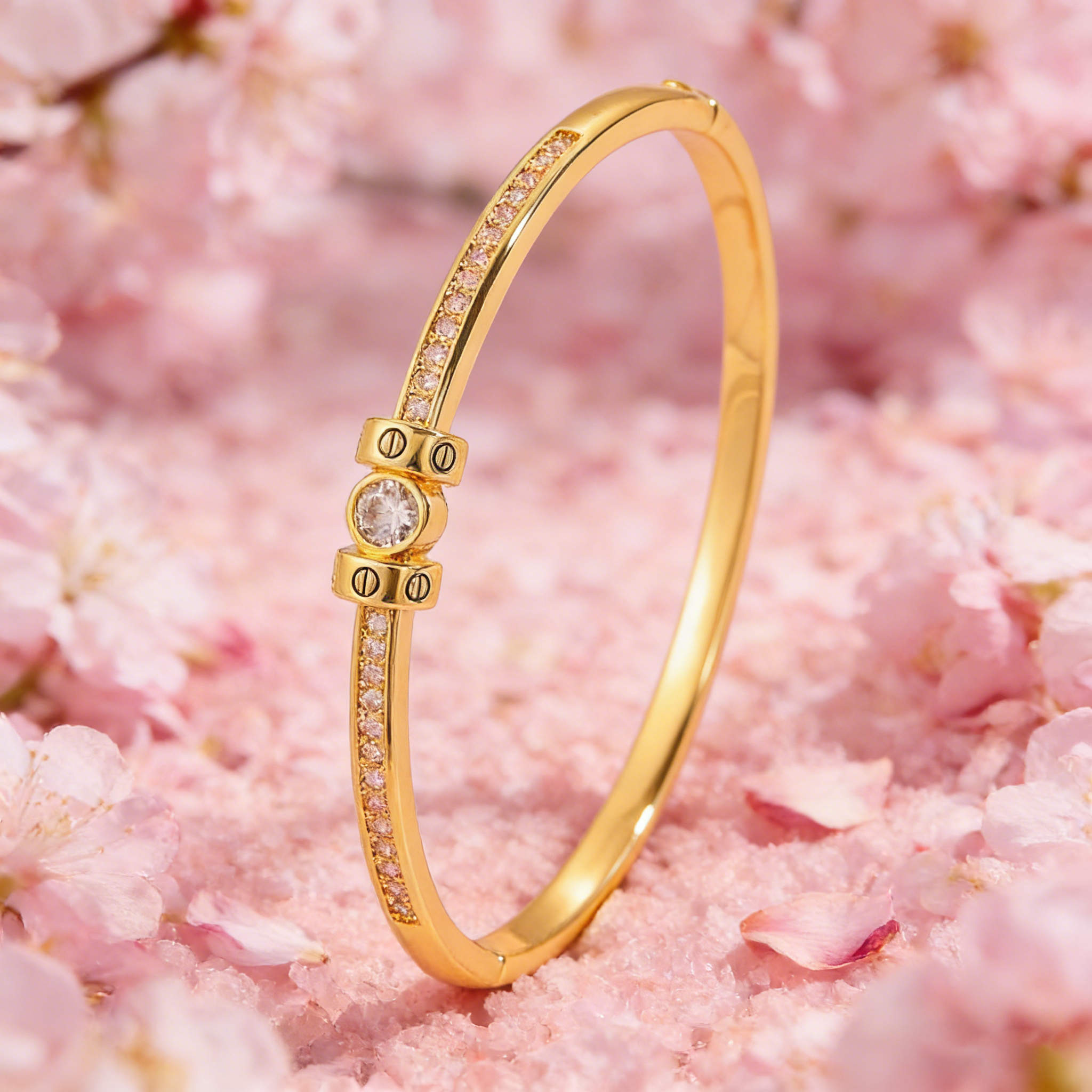 "Spiral Floret" Series Bracelet, Unique Texture Design