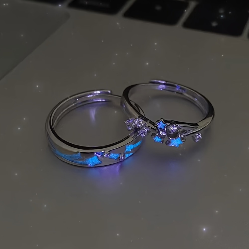 

2pcs Couple Set - , Alloy For Over 15 Years Old - No-plating Jewelry