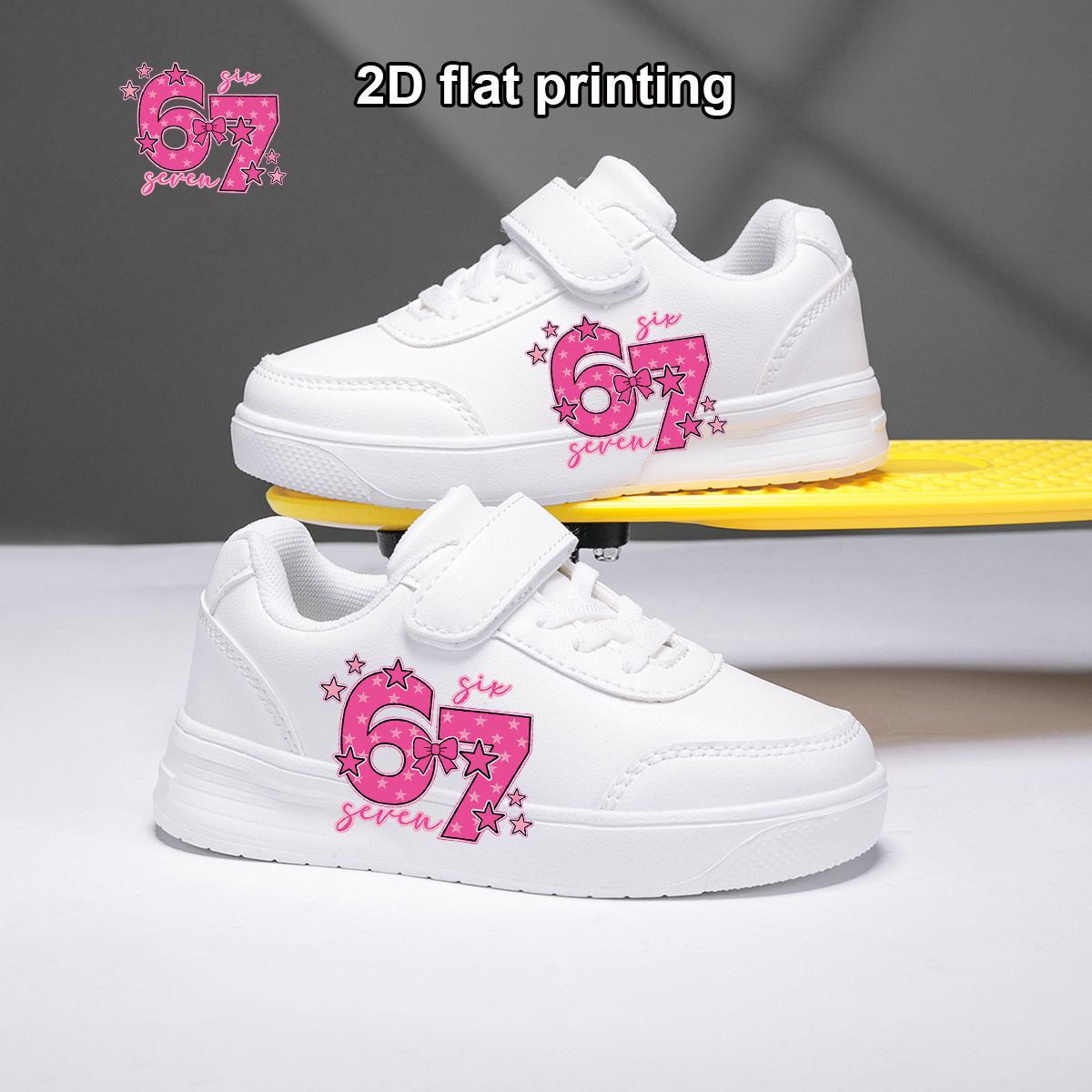 67 digital creative   meme pattern casual sports canvas shoes for and   lightweight casual sports canvas shoes with creative cartoon   meme letter 67 2d printed pattern soft cushioning insole suitable for daily wear school
