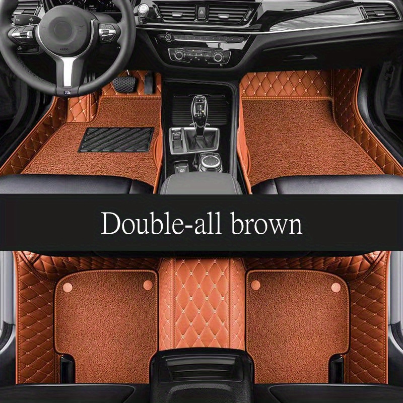 TEMU Mats Floor For Iv 2016~2022 Rug Mats Tapetes Para Carro Alfombrillas Coche Floor Mats Accessories Double Layer Floor Mats