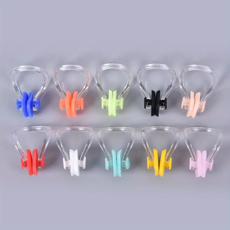 Soft Silicone Swimming Nose Clips, Comfortable for Diving and Surfing