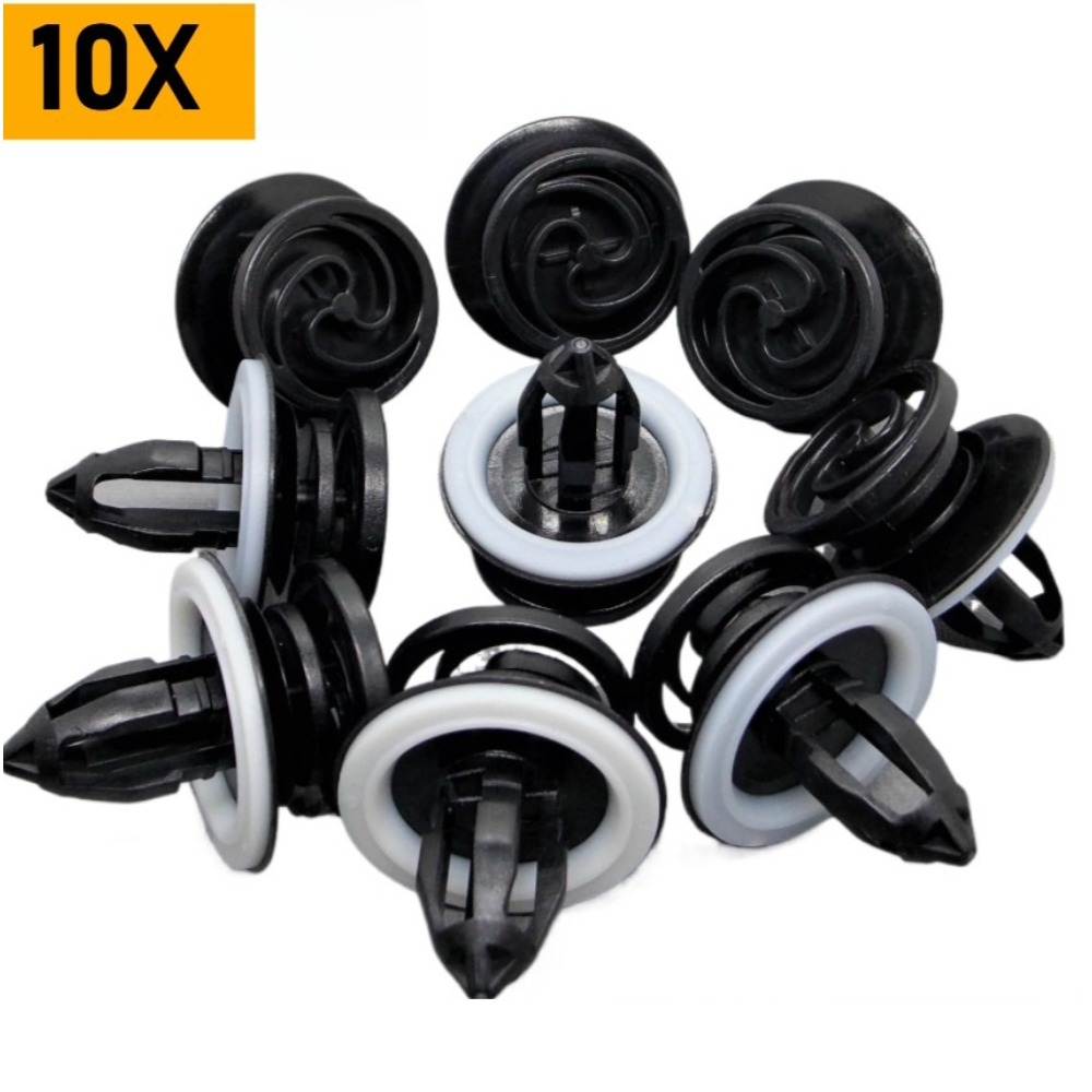 10pcs Door Panel Trim Clips Fastener 8e0868243 For Vw For Seat