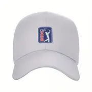 1pc embroidered baseball cap 1pc embroidered logo baseball cap polyester sports hat for men and women adjustable snapback golf cap details 1