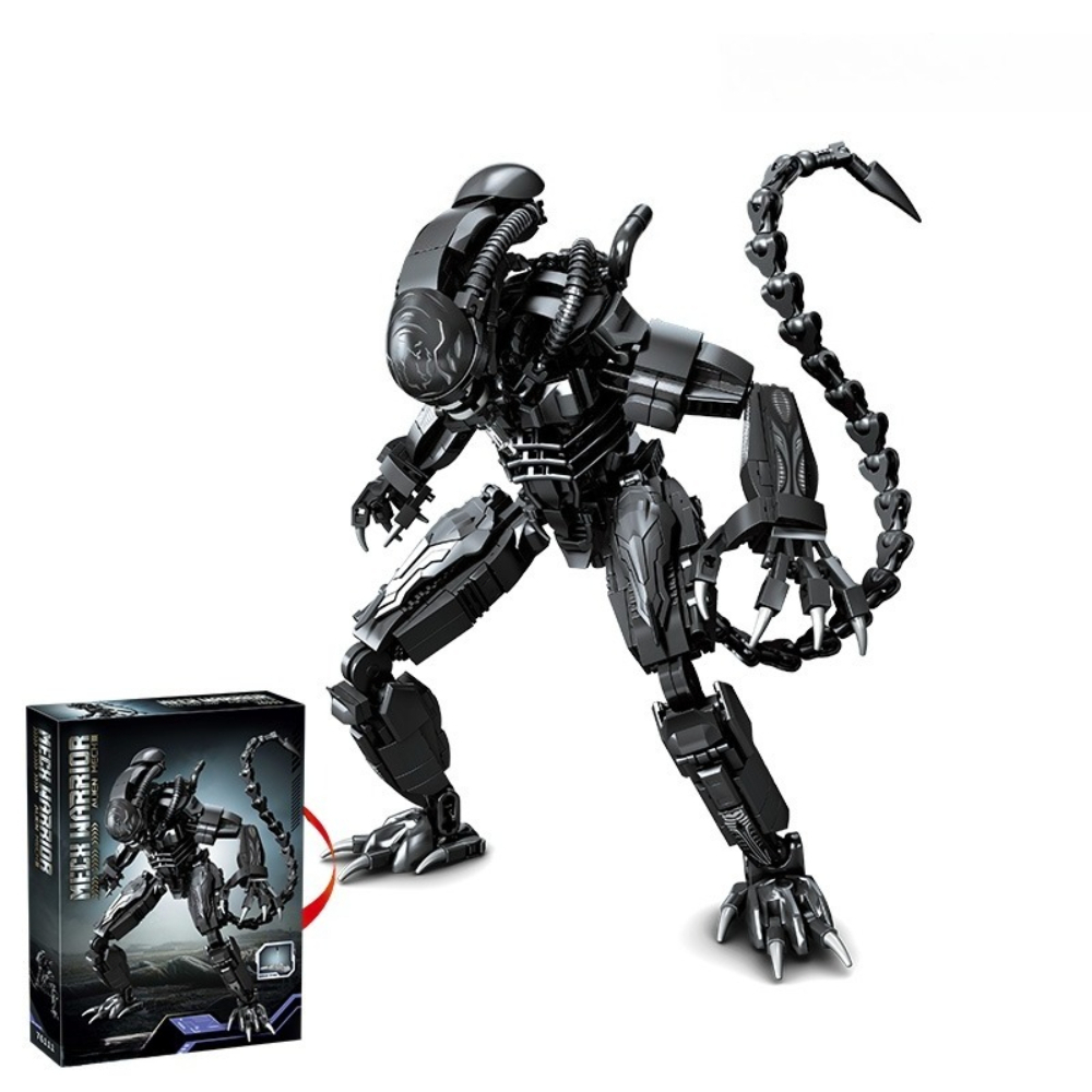 1011pcs Hunter Modern Building Block Model Kit, Exquisite Gift Set