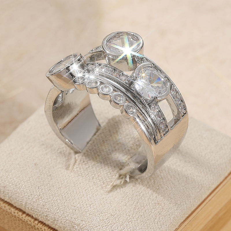 Women's Elegant Luxury Wedding Ring Jewelry