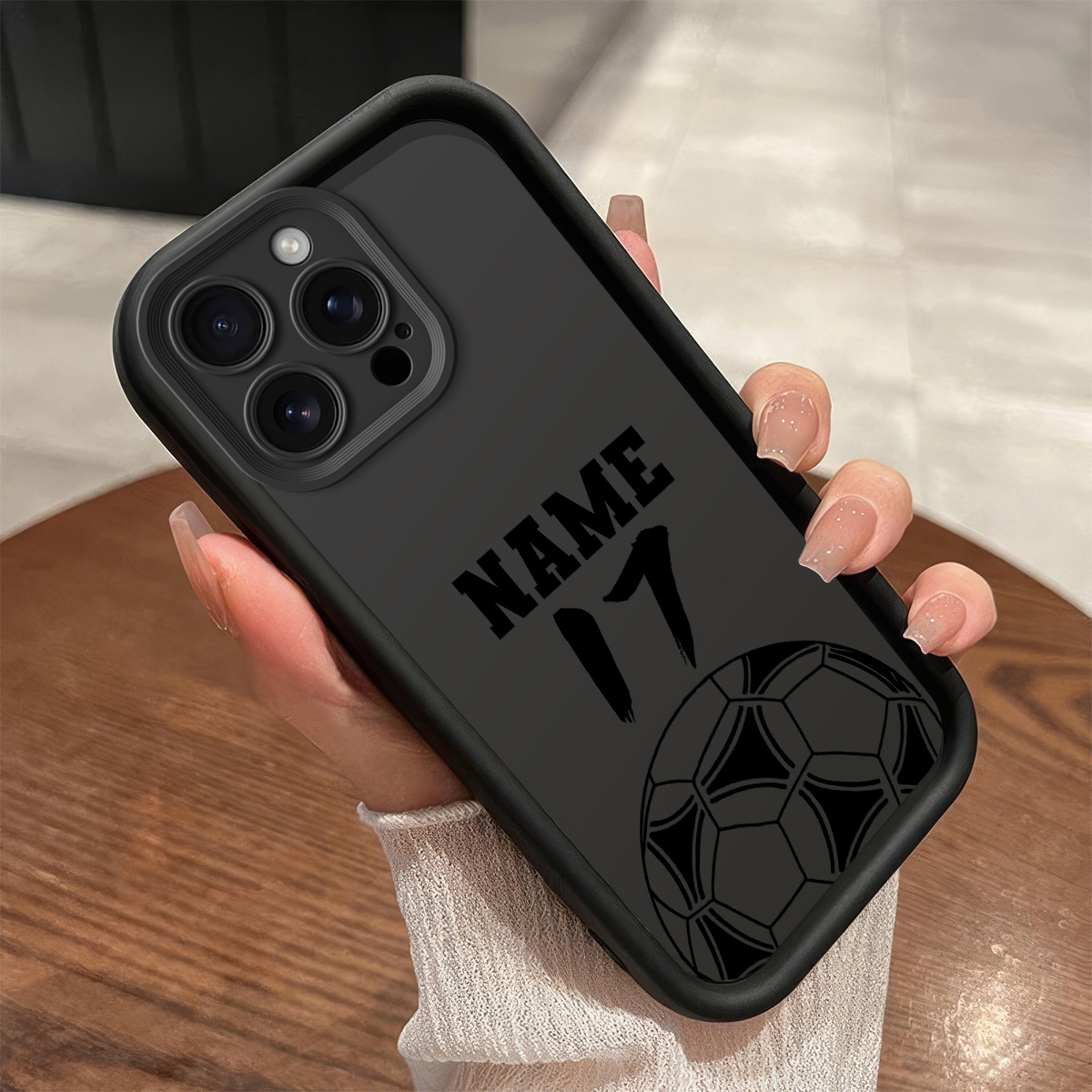 TEMU Phone Case: Custom Football Style Phone Case For Iphone 11 16e 12 14 Plus 13 12 Pro 14 11 Pro Max Iphone 15 12 Pro Plus 13 Pro Max 11 Pro 13 Pro