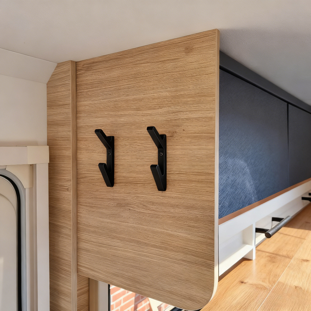2pcs Pvc Hooks For Rv And Wardrobe | , Applicable