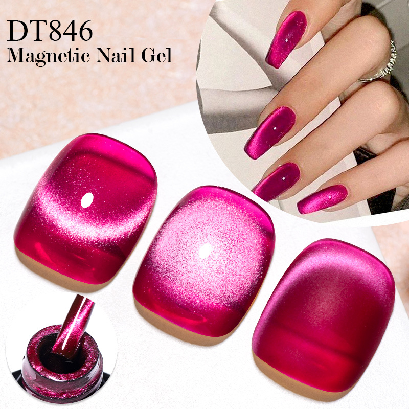 KADS Glitzer-Nagellack-Set – 5 Farben à 11 Ml, Mit Top Coat, Für Funkelnde Nägel