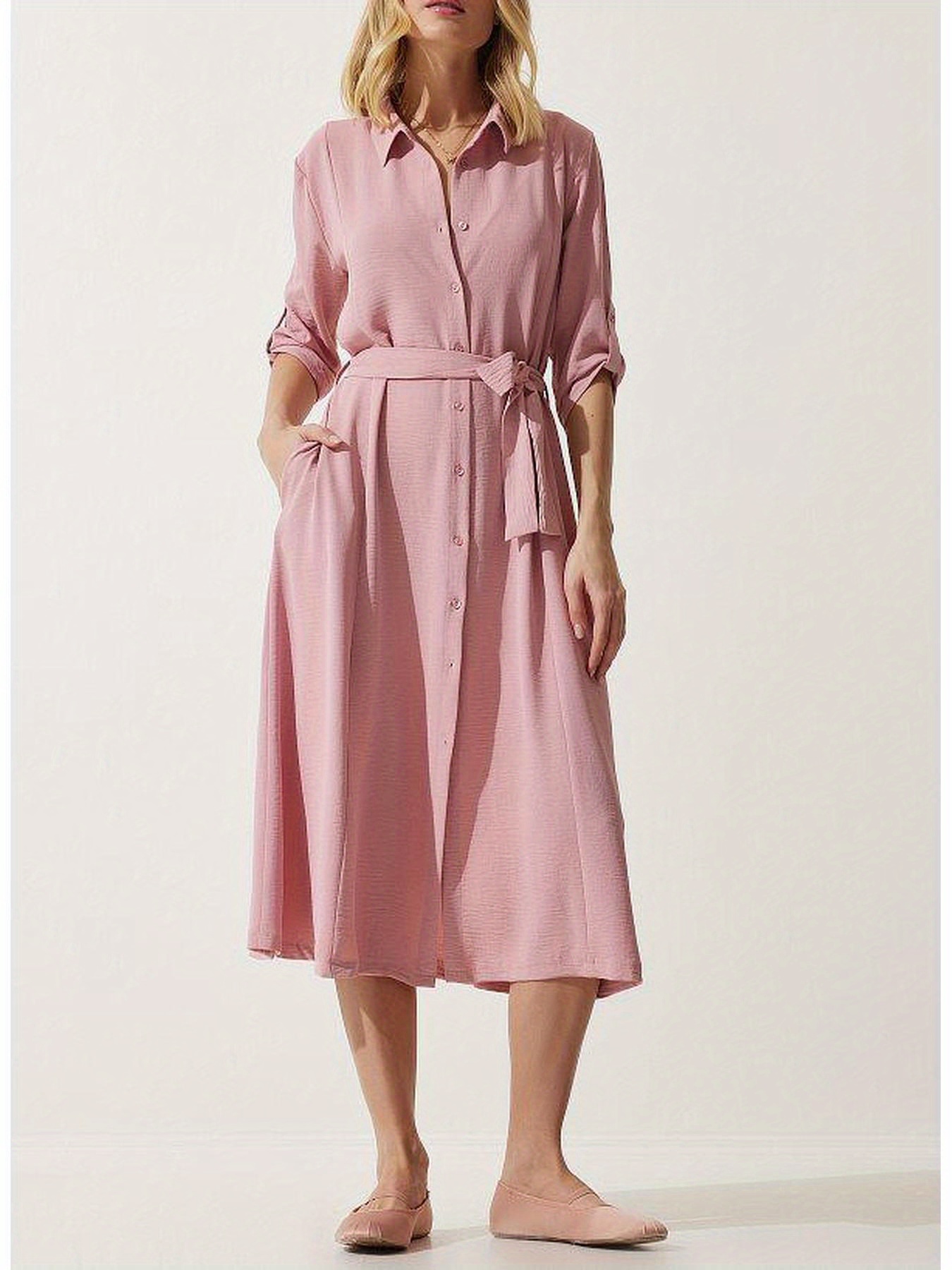 spring summer feature an elegant soft pink - Temu Mauritius