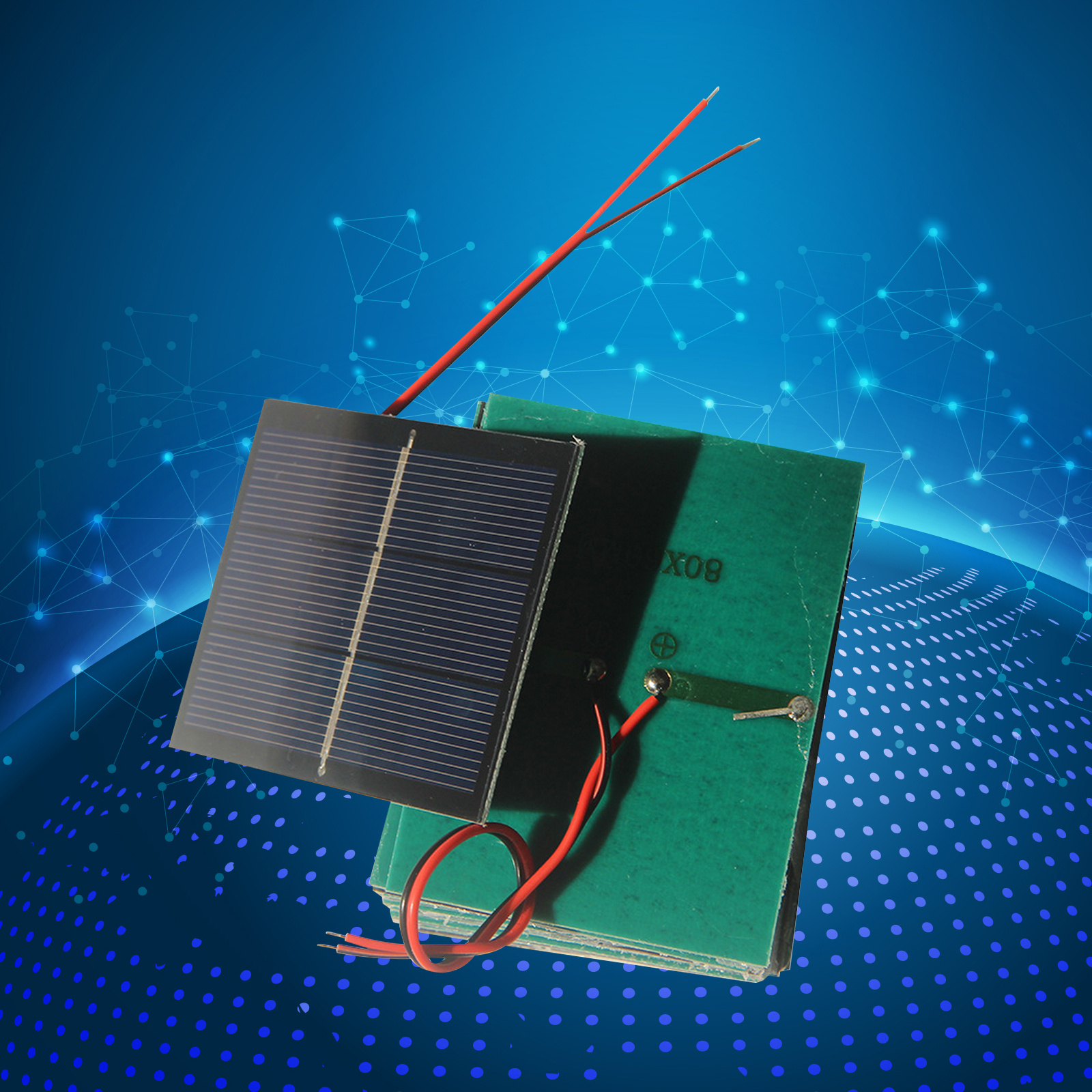 1pc compact solar panel charger portable pv solar panel with usb like wire connection solar powered charging for batteries electronics outdoor camping emergencies no mains electricity needed ideal for beginners professionals solar phone charger outdoor charging textured surface Product details 2