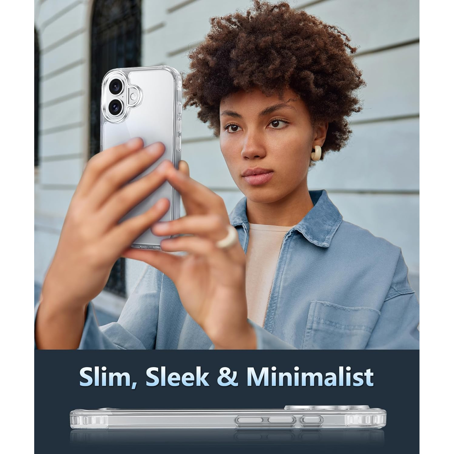 for iPhone 16/15/14/13/12/11 Case: Clear Magnetic Drop Protection Anti-Yellowing Slim Case - Rugged Shockproof Protective Transparent Cell Phone Cover (Clear) - Image 8