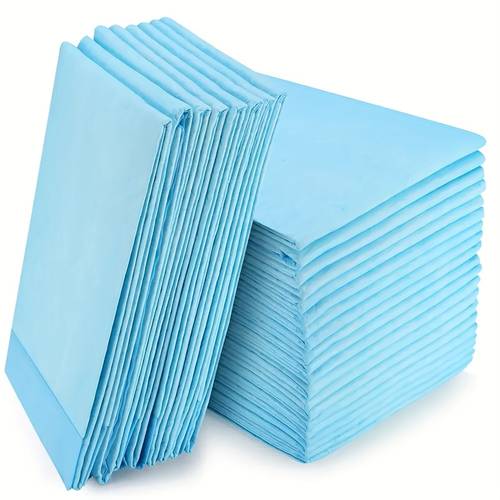 item picture 200pcs 100pcs 24 x 24 27 35 absorbent dog training mat quick drying leak proof multi pack disposable pet mat for dogs cats rabbits durable polymer and fluffy ideal for and incontinence 5 73lb bag