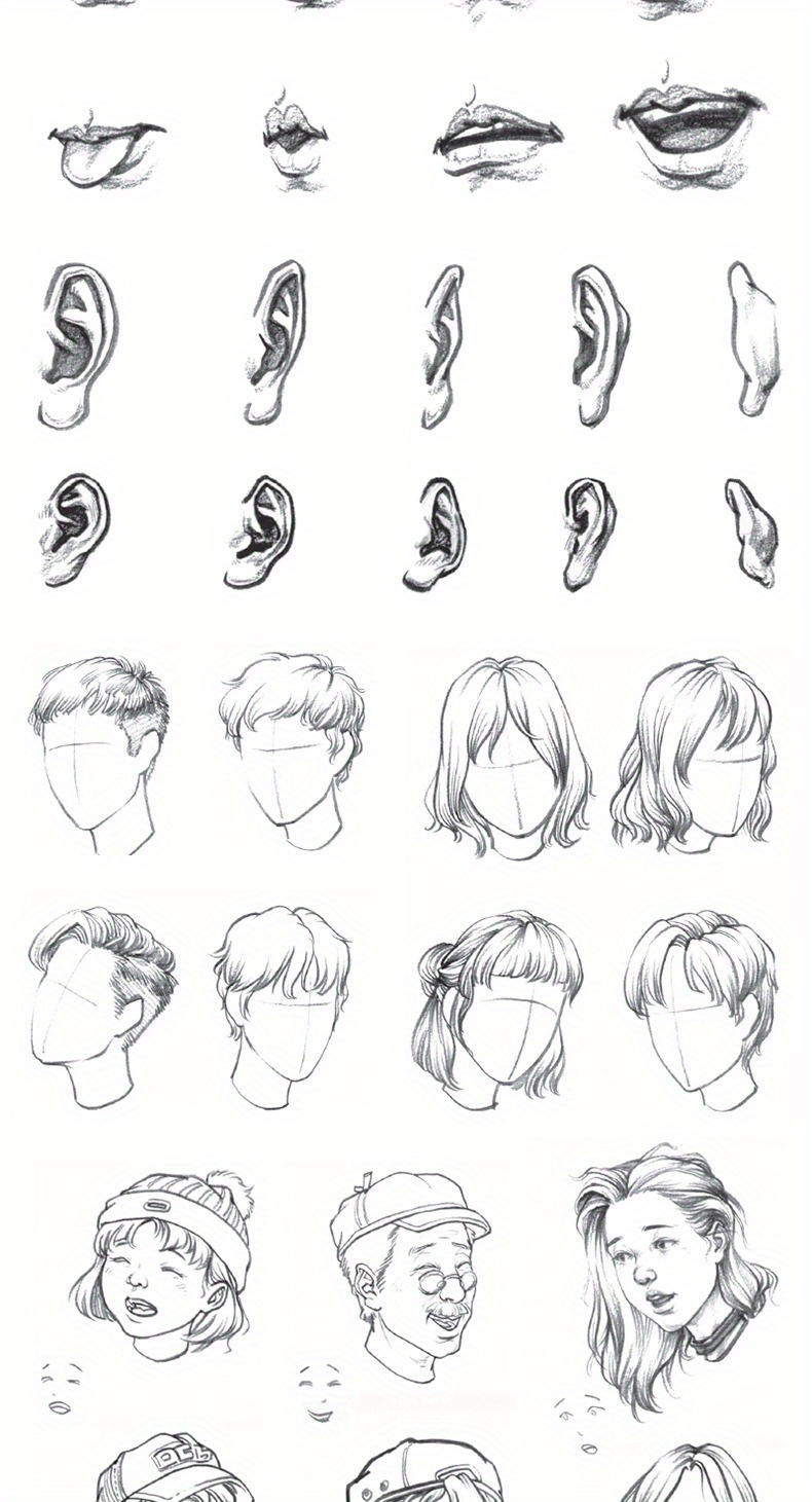 A Manual for Sketching Figures, Including Details, Movement, Clothing, Individual Poses, And Settings. Chinese Version