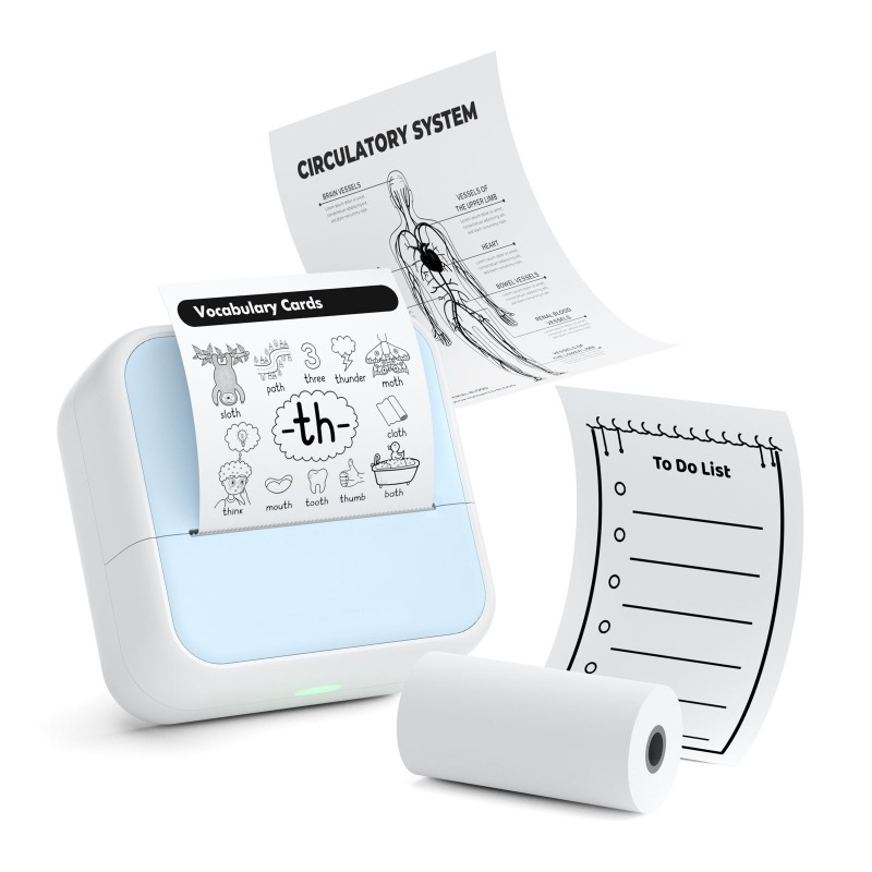 papel térmico   para impresoras e impresoras copiadoras a color - hojas recubiertas resistentes a la decoloración con conservación a largo plazo, compatible con máquinas láser/copiadoras, para impresoras de estudio en casa, oficinas, escuelas - papel para impresión instantánea de documentos 1