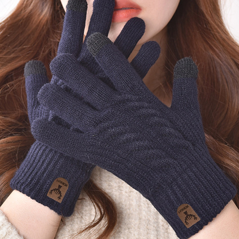 Multi-Colour Touchscreen Ski Gloves for Excellent Warmth