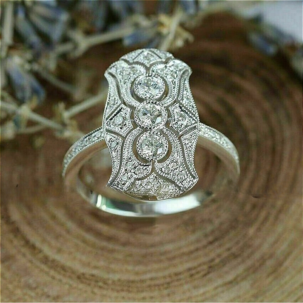 Vintage Bohemian Wide Rings for Women