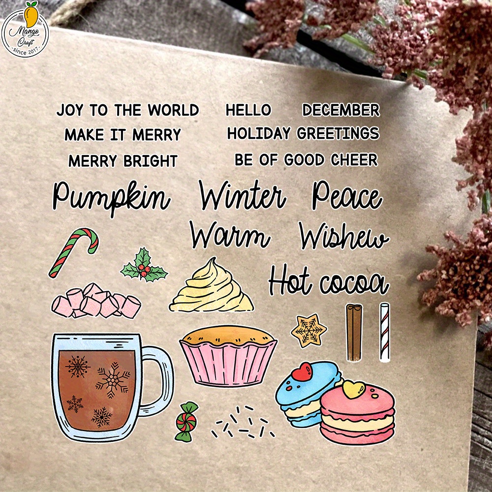 Stampin Up 2024-2025 Newest Stamps And Dies Christmas 2024-2025 Stamp & Die Set - 14pc Scrapbooking Kit For Cards & Albums Stamps And Dies For Card Making