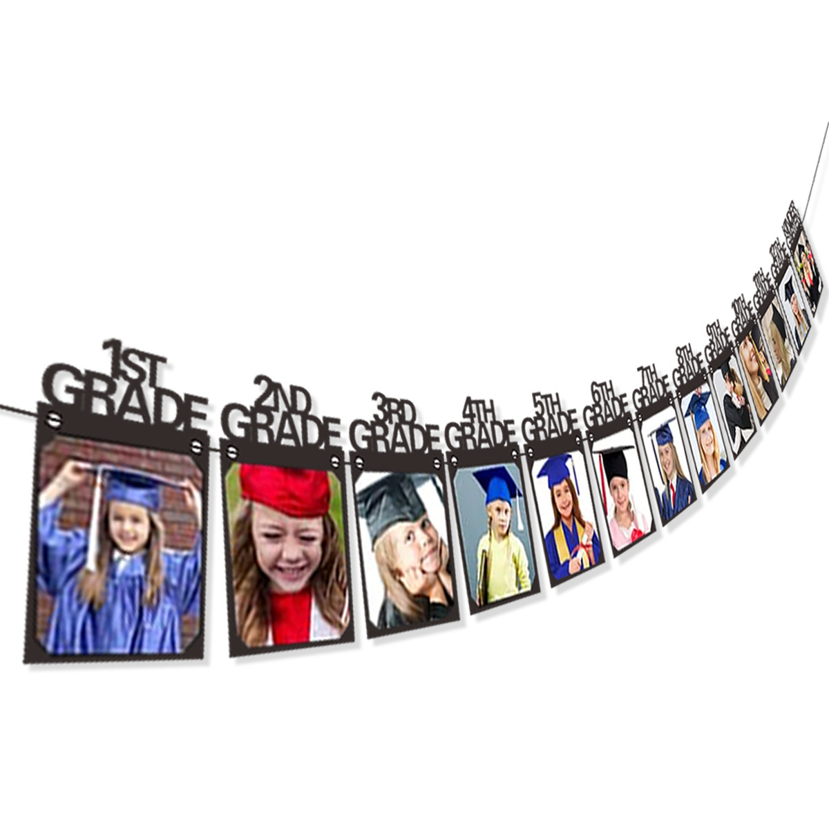 

13pcs Graduation Banner Collection, Creative Graduation Season Accessories And Gifts - Kindergarten To 12th Grade Graduation Parties, High School, College, Birthday Celebrations