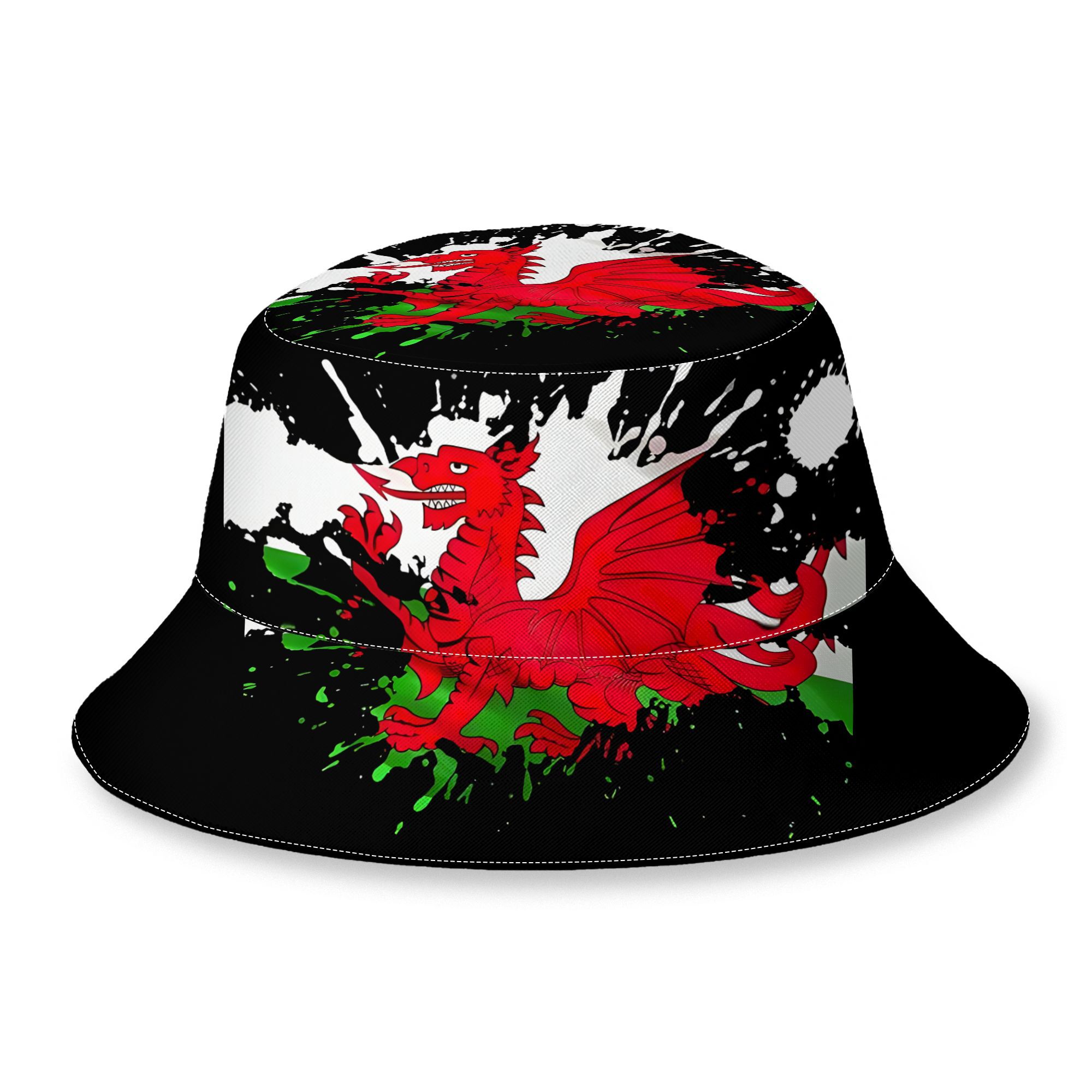 TEMU 2d Print Design Flag Print Spring Summer Bucket Hat, Men Women Street Casual Bucket Hat