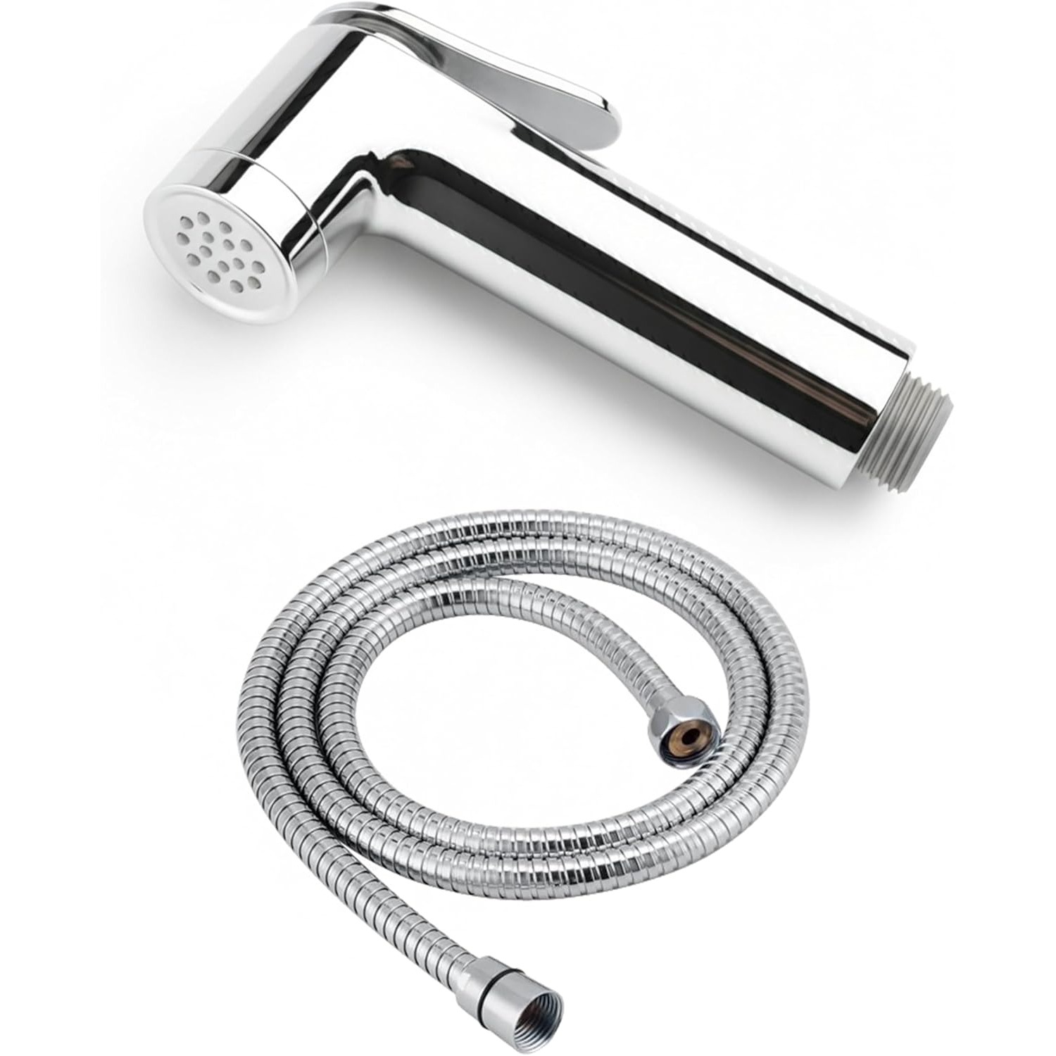 Image of Portable Camping Shower Head With 47.24inch Adjustable Hose, Chrome-plated Abs Material, Compact Shower Spray Suitable For Rvs, Campers, And Outdoor Sinks, For Shower Use Only