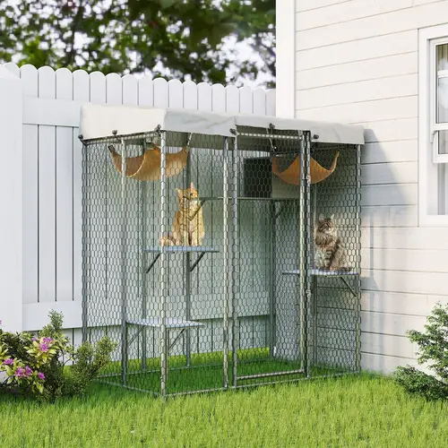 Cat Patio Multi Level cat enclosure patio sold on Temu United States