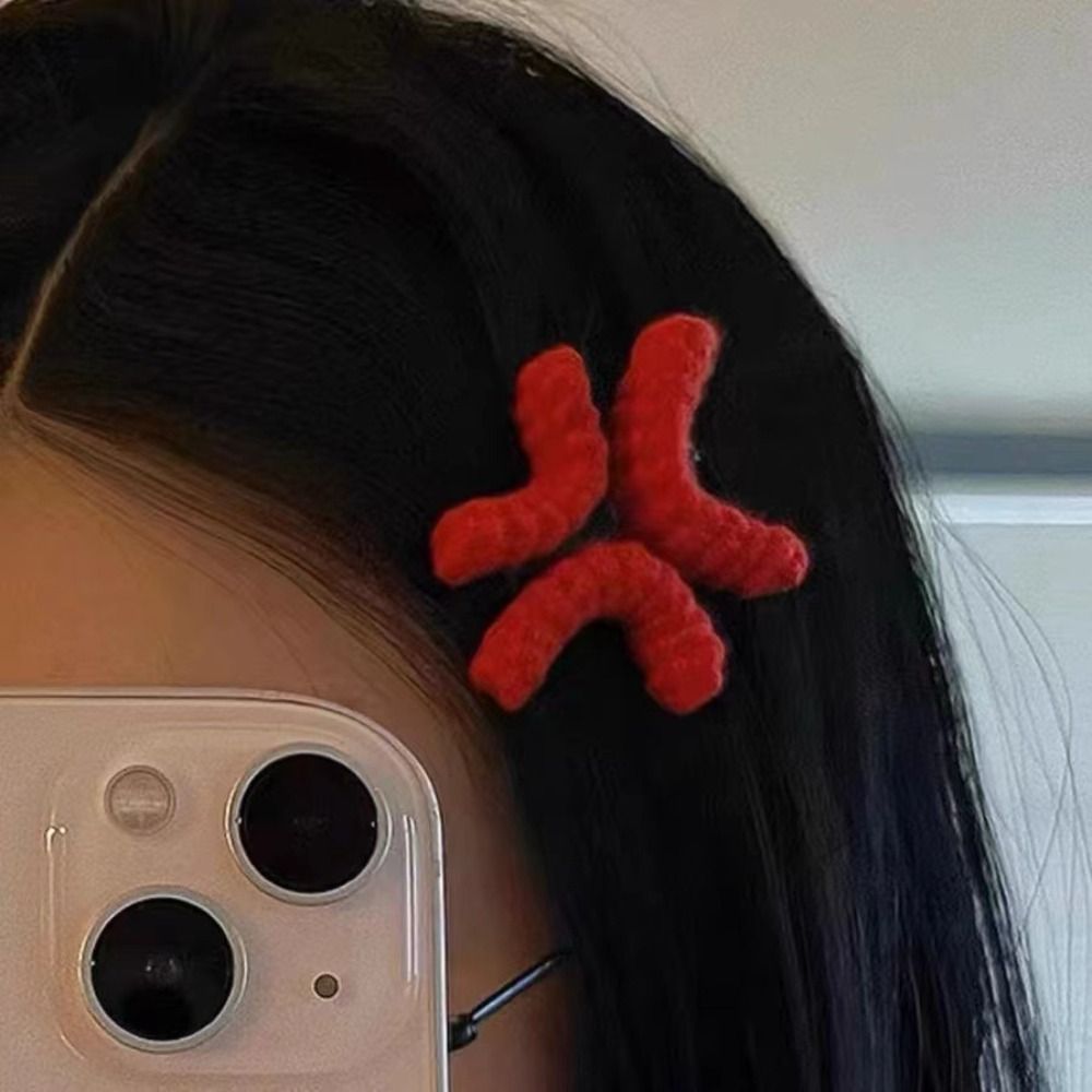 easy hair additions featuring a korean style angry emotion - Temu