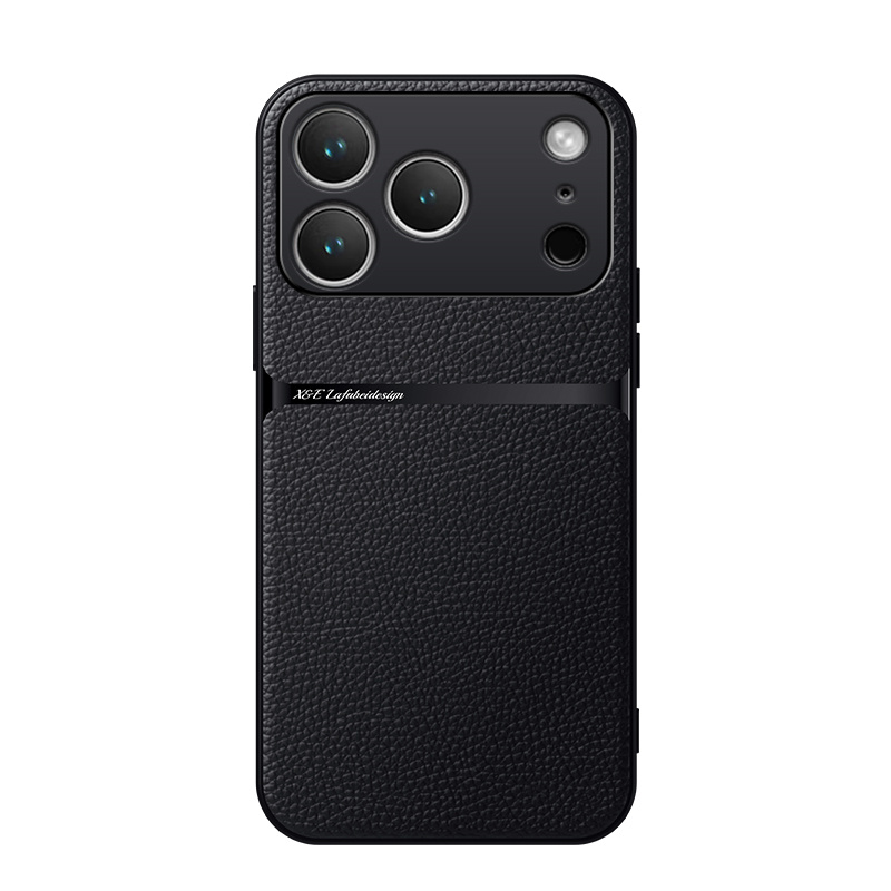 TEMU Phone Case: Compatible With Iphone 17 Case, Iphone 17 Pro Max New High-end Leather Texture Men's Ip17 Full Coverage Pro Case, Protective Cover,