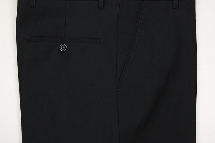 High-End Velvet Men'S Casual Pants Spring And Autumn Business Straight Stretch Slim Fit Non-Iron Formal Trousers Commuting Long Pants