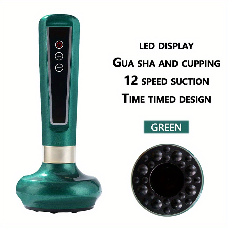   usb rechargeable electric   tool 12 speed cupping tool intelligent   portable design suitable for home use 1800mah lithium battery suitable for neck back hands abdomen and legs ideal holiday gift
