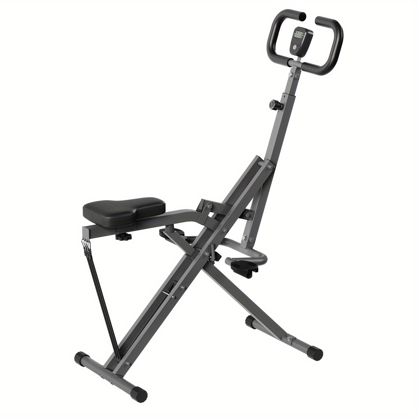 TEMU Women's Squat Machine - Adjustable Upper/lower/full Back & Glute/abdominal/muscle Legs Workout Equipment - Compact Home Gym Strength Trainer For