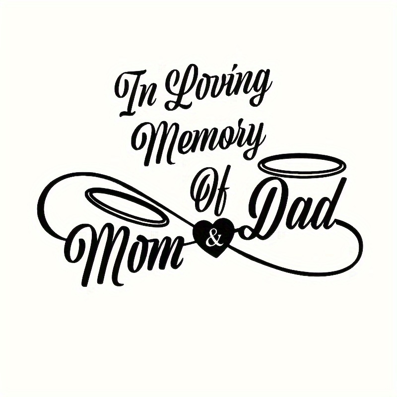 TEMU Decals, Durable Materials, Elegant Cursive Script With Commemorative Symbols