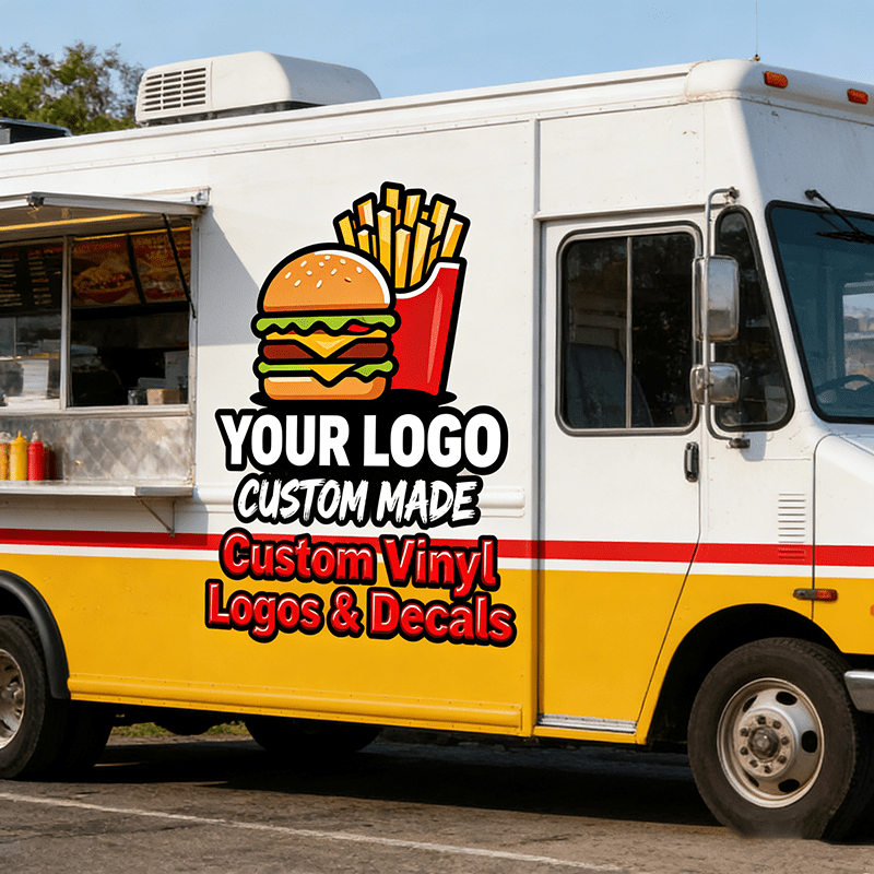 1 Rectangular High-definition Customizable Logo Sticker, -High Quality PVC Material, & Application Adhesive, Suitable for Commercial Advertising and Brand Logos, Promotional Labels for Glass Surfaces, Glass Stickers.