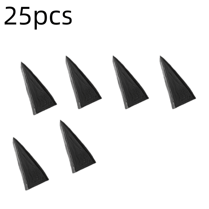TEMU 25pcs Steel Reinforced Wedges, Suitable For Fastening Farm Tool Parts, And Installing Furniture, And As Hardware Accessories To Fill And