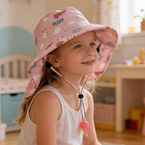 upf sun hat with wide brim adjustable strap lightweight breathable mesh outdoor beach hat upf suitable for hiking fishing summer multicolor cartoon