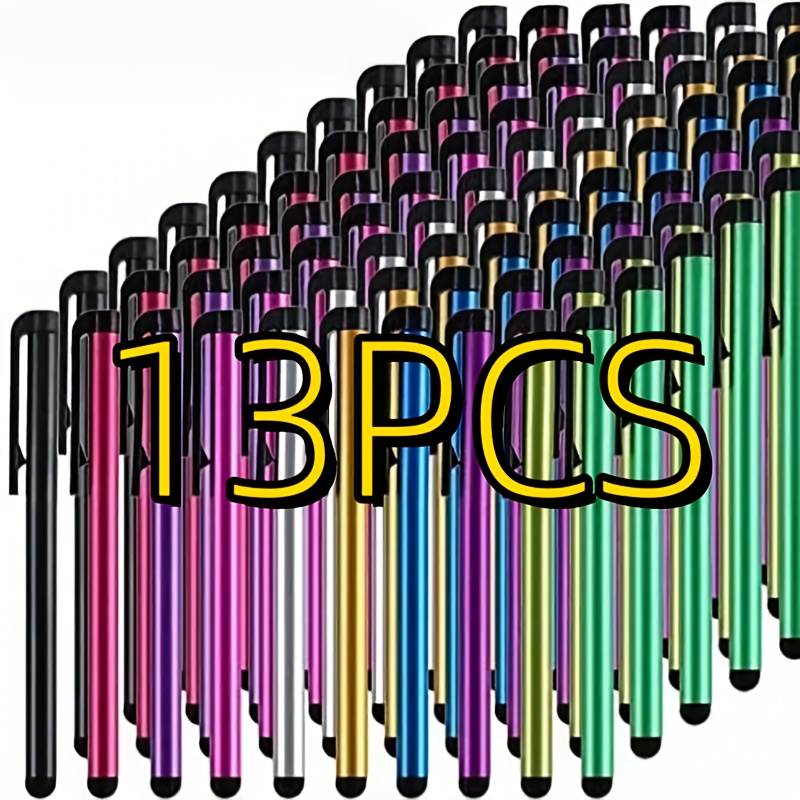 TEMU 13pcs/26pcs Capacitive Pen, Random Color