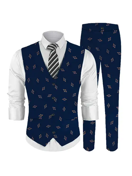 men vest and pants set sold on Temu United States men vest and pants set sold on Temu United States