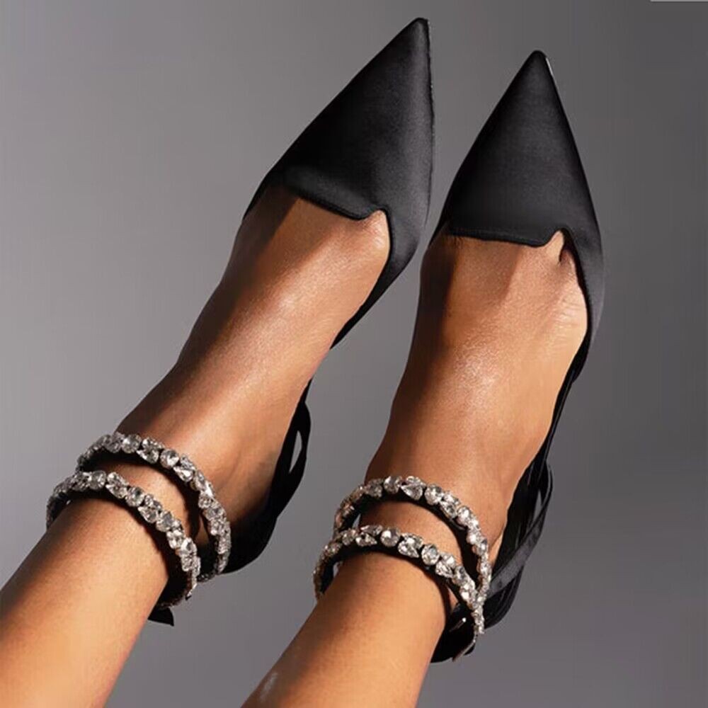 Women' Casual Commuter Pointed-toe Flat Sandals, Versatile Summer Flat Shoes For Women, Women Shoes