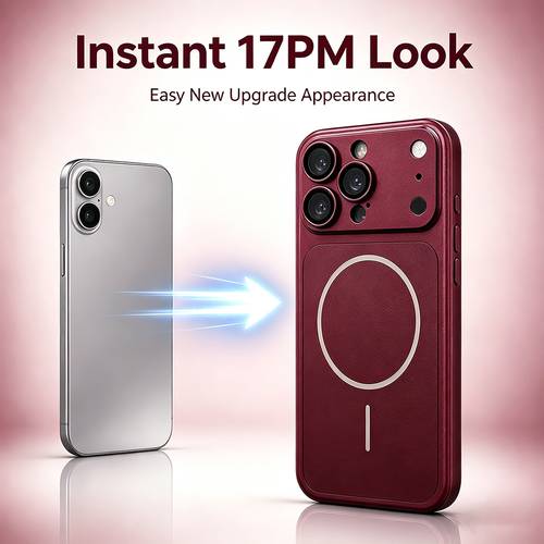 imagen del artículo para teléfono y2k se instantáneamente en 18 pro, carcasa magnética con mate original, protector de lente incorporado y cubierta para botón de cámara, protector de metal calidad, compatible con modelos iphone 16 pro max, 17, 15 pro max, 14, 13