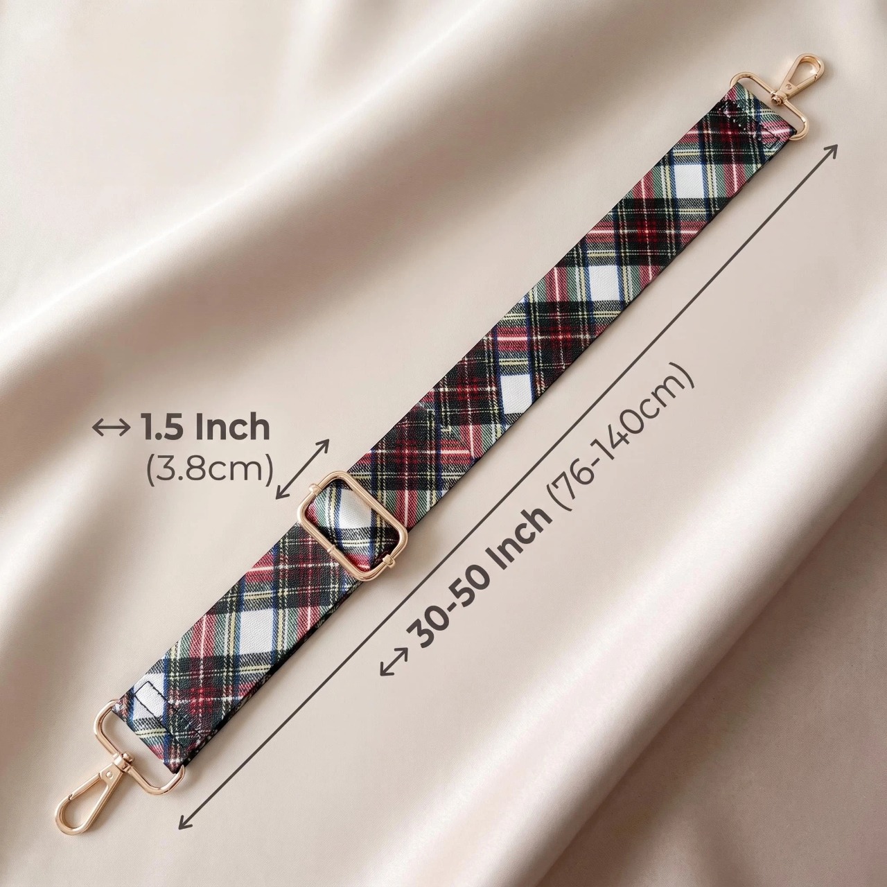 Scottish Tartan Retro Strap for Bags & Luggage