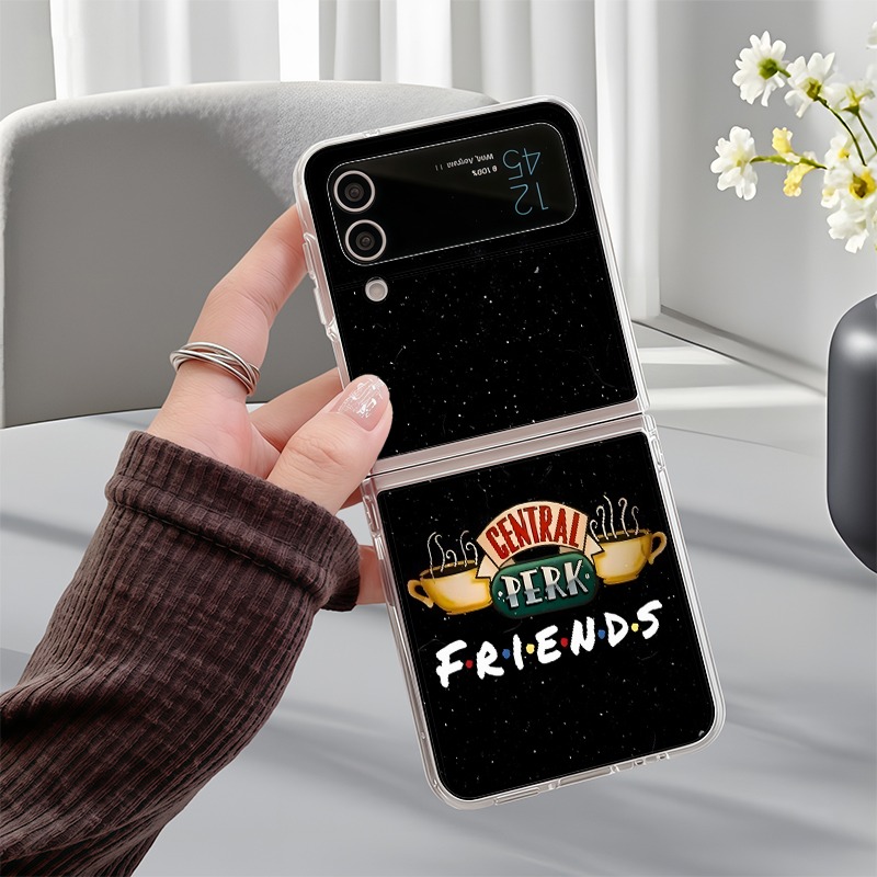 TEMU Phone Case - Warner . Folding Phone Case, Suitable For For Galaxy Z Flip 7/6/5/4/3/2/fe, W 26/25/24/23/flip F711, Suitable For Moto Razr