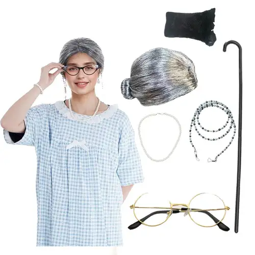 old woman costume sold on Temu United States old woman costume sold on Temu United States