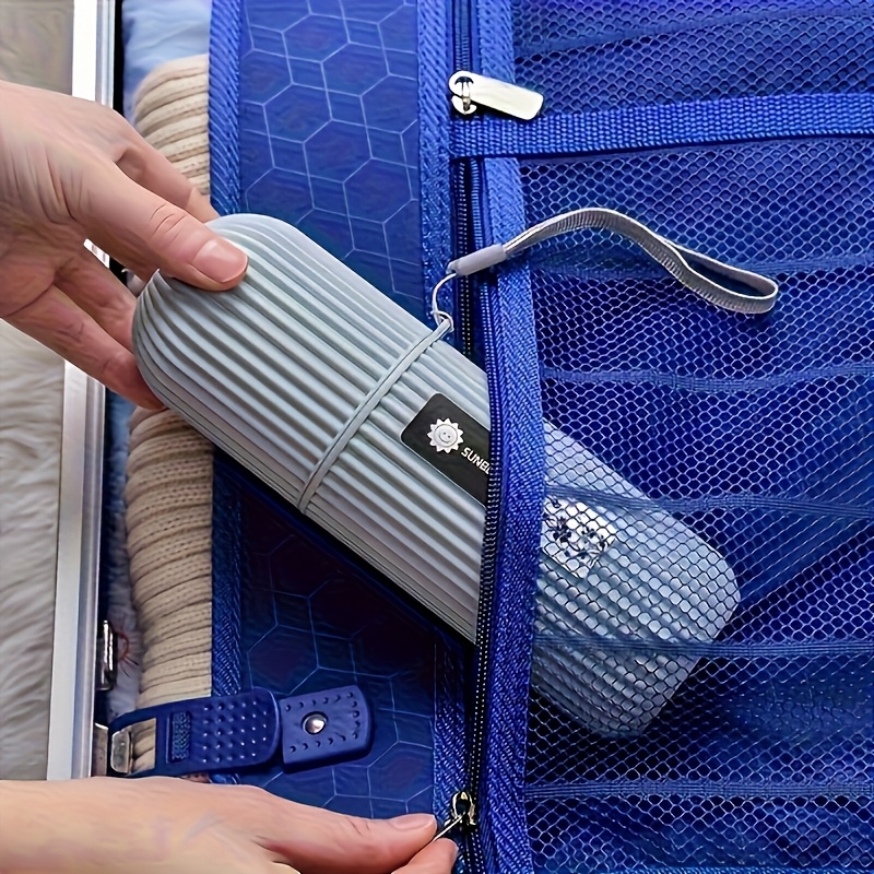 2pcs Travel Toothbrush Set with Storage Box