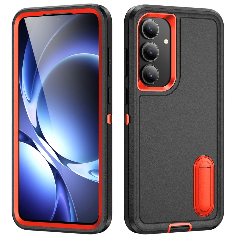 TEMU Phone Case - The Foldable Stand 360-degree Three-proof Flat Phone Case Suitable For S23 / S23  / S23 Ultra / S24 / S24 Plus / S24 Ultra / S25 /