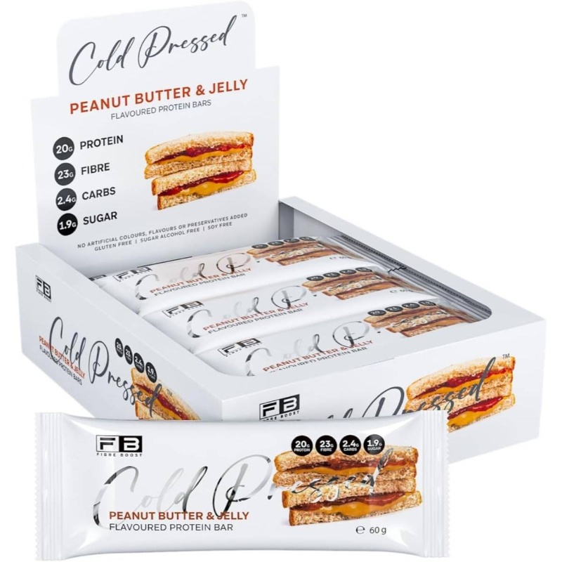 Cold Pressed Peanut Butter and Flavoured Protein Bar